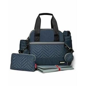 Suite By Skip hopDiaper Satchel Set Tote Bag Gray